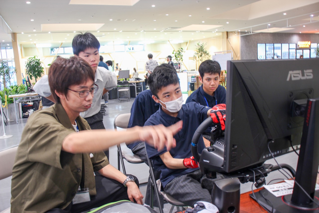 デジスポISESAKI体験会 コーチングの様子